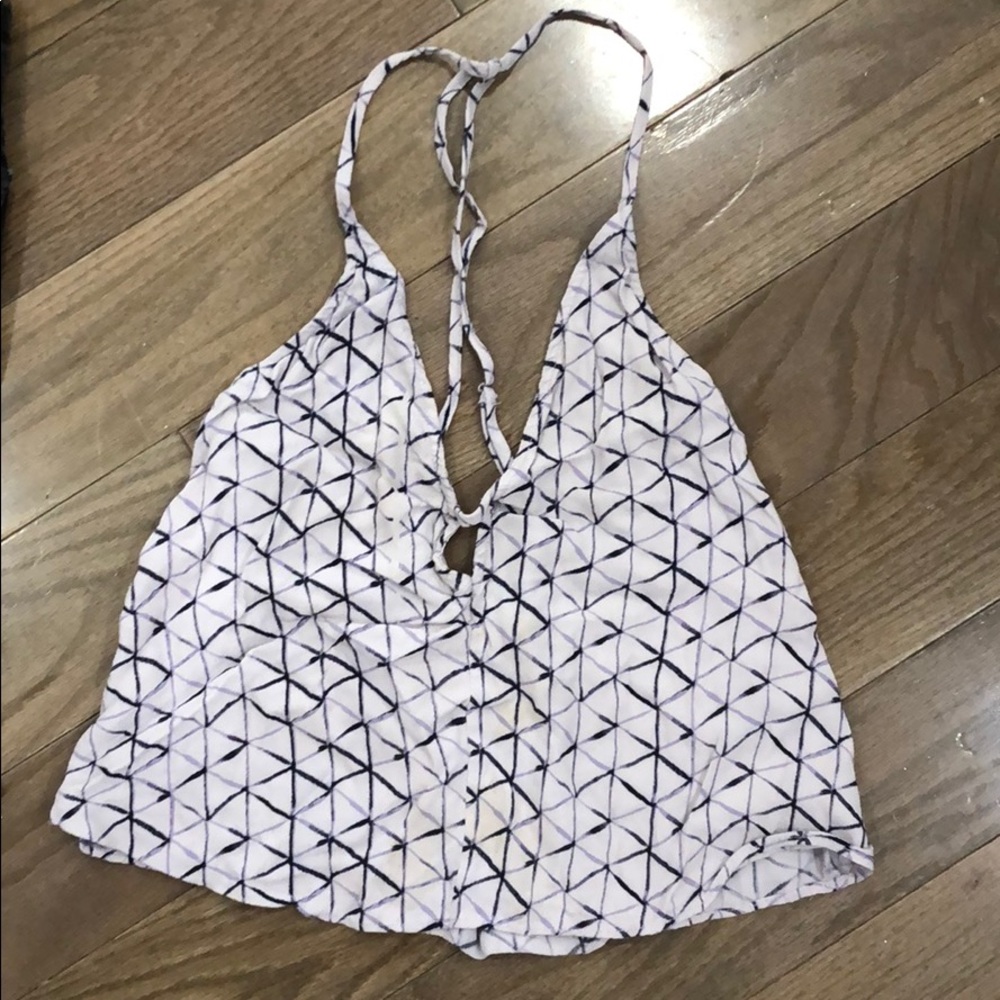 Urban outfitters low back v front top
